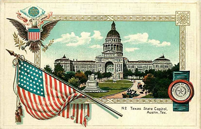 Texas State Capitol postcard
