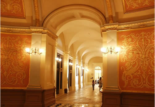 Hall from rotunda