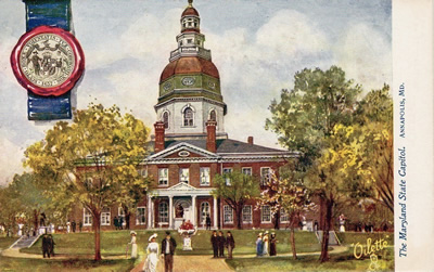 Maryland state capitol by Raphael Tuck & Sons