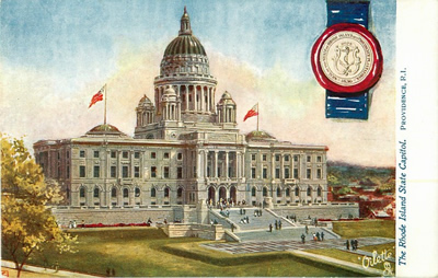 Rhode Island State Capitol by Raphael Tuck & Sons