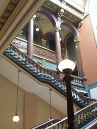 Grand staircase from the side