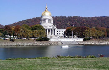 West Virginia capitol waterfront