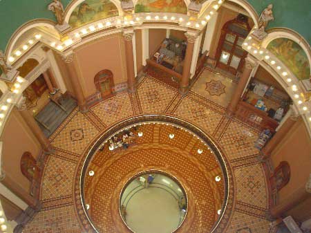 Rotunda from above
